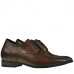 Hosso Prestige Brown leather elevator shoes 