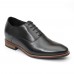 Hosso Black leather smart  with natural sole 