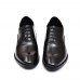 Hosso Premium leather formal black shoes, 7cm height increase 