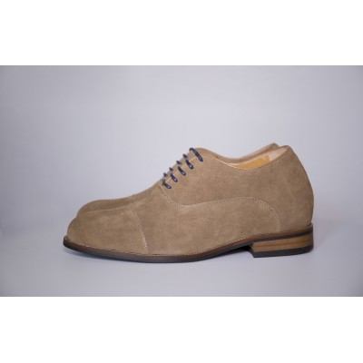  Premium suede Elevator shoes -8cm Taller invisibly