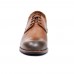 Classic premium leather brown elevator shoes 