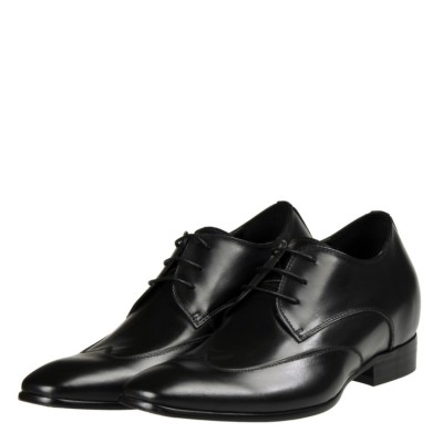 Prestige leather elevator shoes 8cm Taller