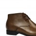 Casual Premium leather Coffee color Elevator shoes -8cm Taller invisibly