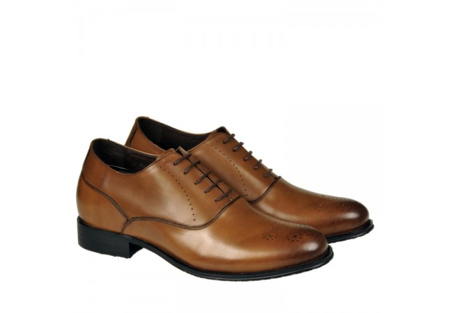 Prestige leather brogues 8cm Taller